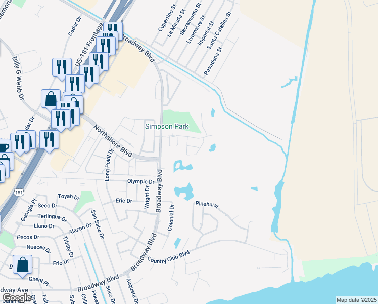 map of restaurants, bars, coffee shops, grocery stores, and more near in Portland