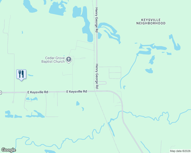 map of restaurants, bars, coffee shops, grocery stores, and more near 8309 Henry George Road in Plant City