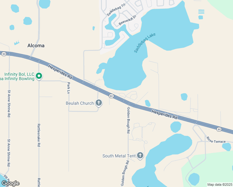 map of restaurants, bars, coffee shops, grocery stores, and more near 7225 Ideal Lane in Lake Wales