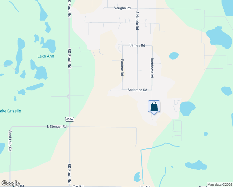 map of restaurants, bars, coffee shops, grocery stores, and more near 1377 Pasteur Road in Bartow