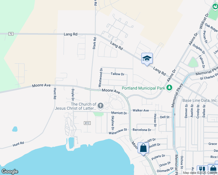 map of restaurants, bars, coffee shops, grocery stores, and more near 2207 Mangrove Drive in Portland