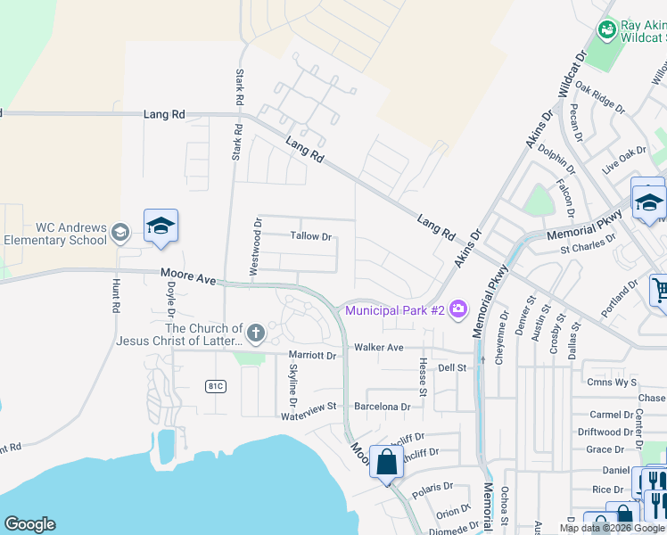map of restaurants, bars, coffee shops, grocery stores, and more near 2255 Tallow Drive in Portland