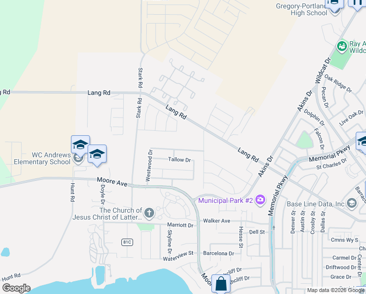 map of restaurants, bars, coffee shops, grocery stores, and more near 2110 Westwood Drive in Portland