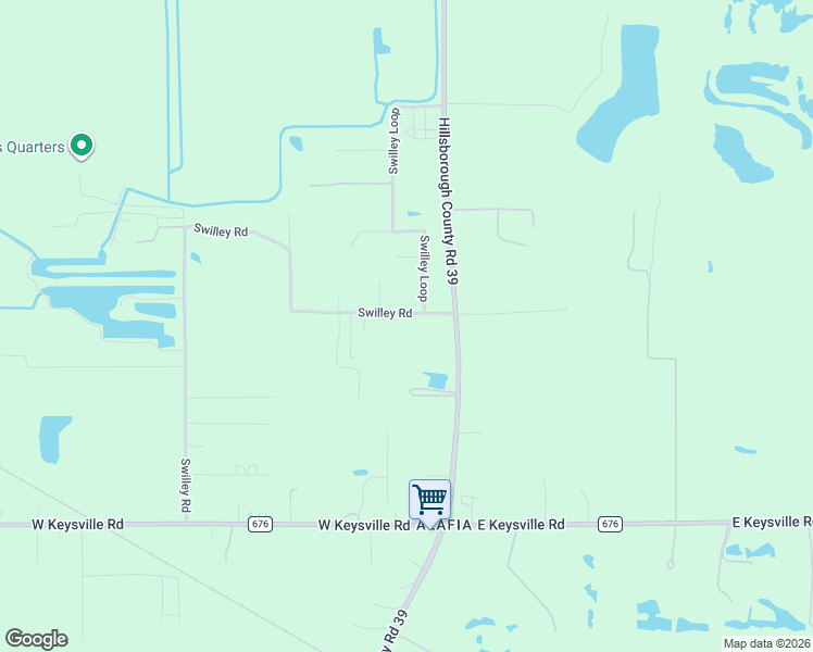 map of restaurants, bars, coffee shops, grocery stores, and more near 8101 South 39th Highway in Plant City