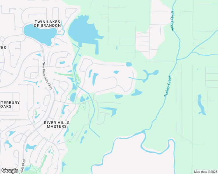 map of restaurants, bars, coffee shops, grocery stores, and more near 3407 Cypress Landing Drive in Valrico