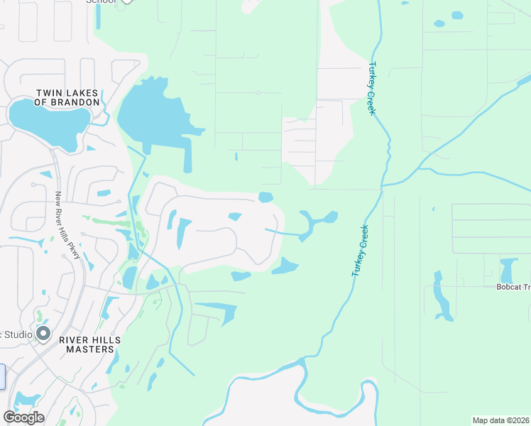 map of restaurants, bars, coffee shops, grocery stores, and more near 5940 Cherry Oak Drive in Valrico