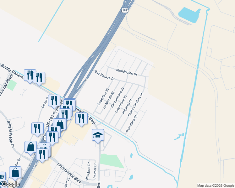 map of restaurants, bars, coffee shops, grocery stores, and more near 1208 Sacramento in Portland