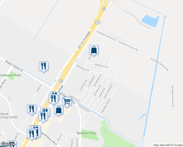 map of restaurants, bars, coffee shops, grocery stores, and more near 1133 Cupertino Street in Portland