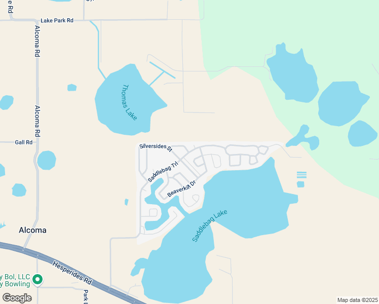 map of restaurants, bars, coffee shops, grocery stores, and more near 14 Saddlebag Trail in Lake Wales