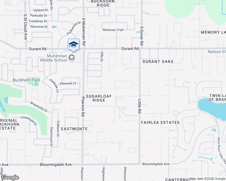 map of restaurants, bars, coffee shops, grocery stores, and more near 2902 Springdell Circle in Valrico