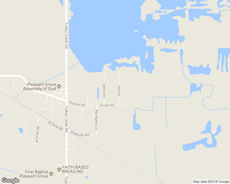 map of restaurants, bars, coffee shops, grocery stores, and more near 7015 Otto Road in Plant City