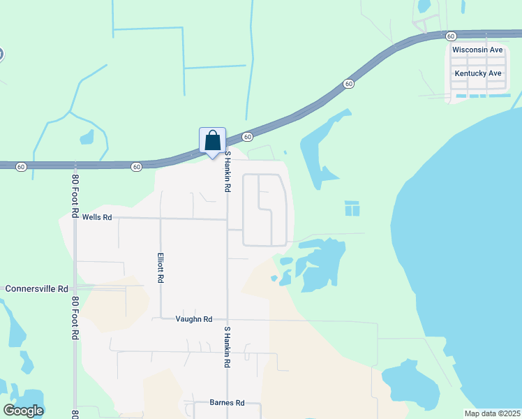 map of restaurants, bars, coffee shops, grocery stores, and more near 324 Highlands Way in Bartow