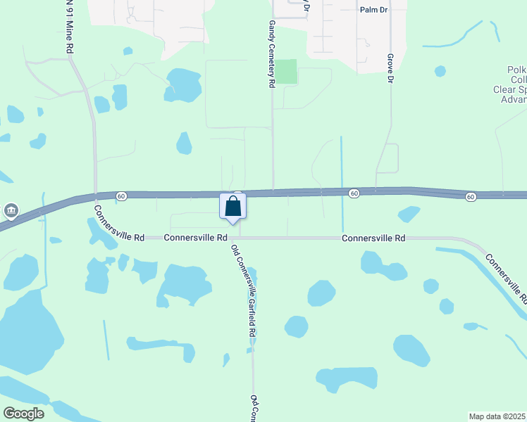 map of restaurants, bars, coffee shops, grocery stores, and more near 3815 Florida 60 in Bartow