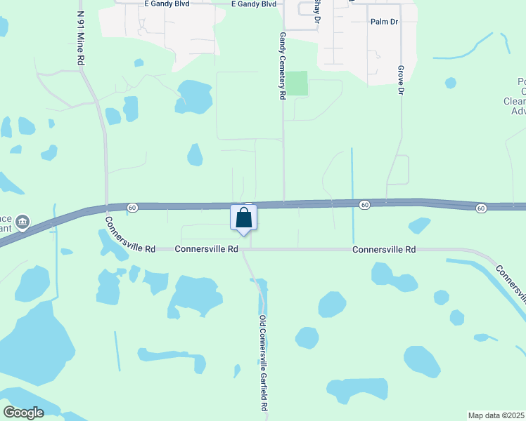 map of restaurants, bars, coffee shops, grocery stores, and more near 3815 Florida 60 in Bartow