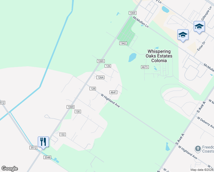 map of restaurants, bars, coffee shops, grocery stores, and more near 110 Tinsley Lane in Aransas Pass