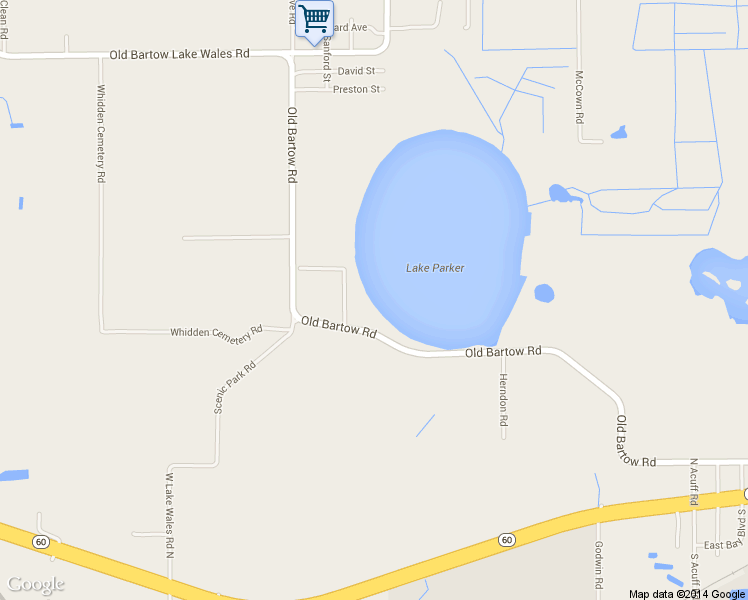 map of restaurants, bars, coffee shops, grocery stores, and more near 3400 Old Bartow Road in Lake Wales