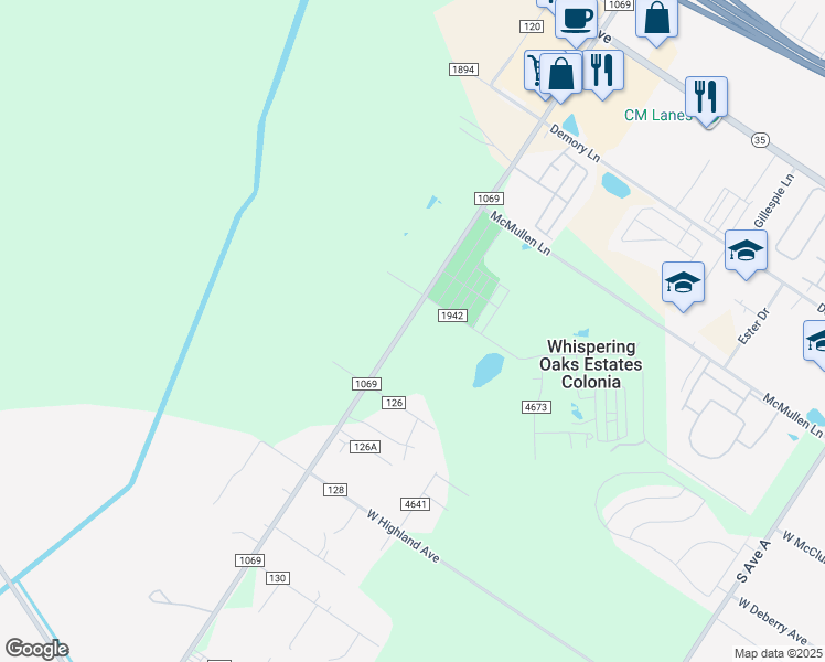 map of restaurants, bars, coffee shops, grocery stores, and more near 4292 Farm to Market 1069 in Aransas Pass