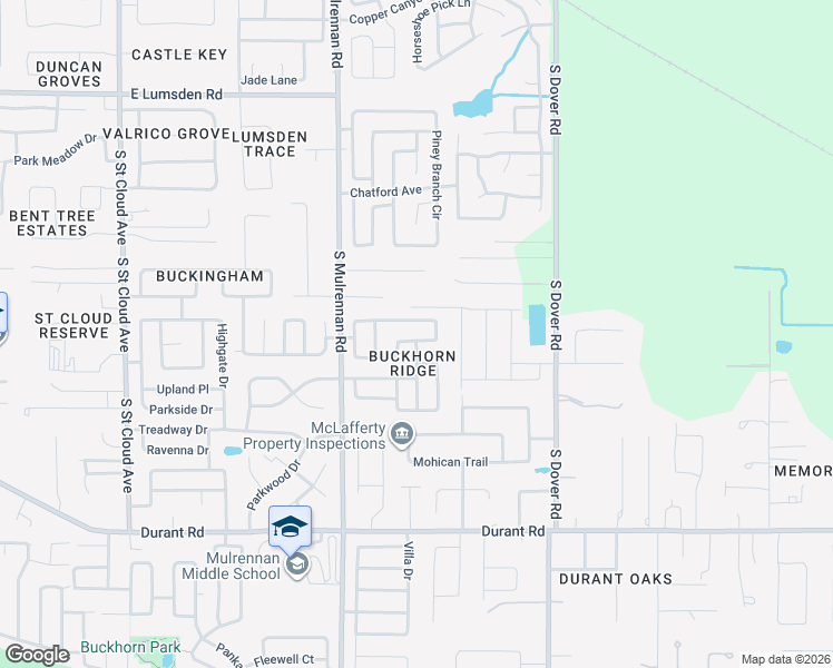 map of restaurants, bars, coffee shops, grocery stores, and more near 4351 Brandon Ridge Drive in Valrico