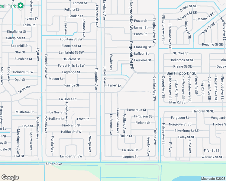 map of restaurants, bars, coffee shops, grocery stores, and more near 373 Saint Andre Boulevard in Palm Bay