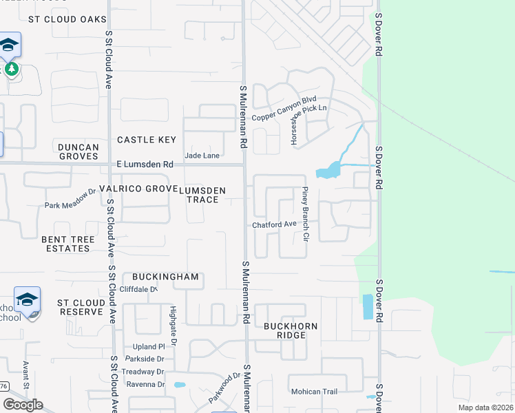 map of restaurants, bars, coffee shops, grocery stores, and more near 1212 Piney Branch Circle in Valrico