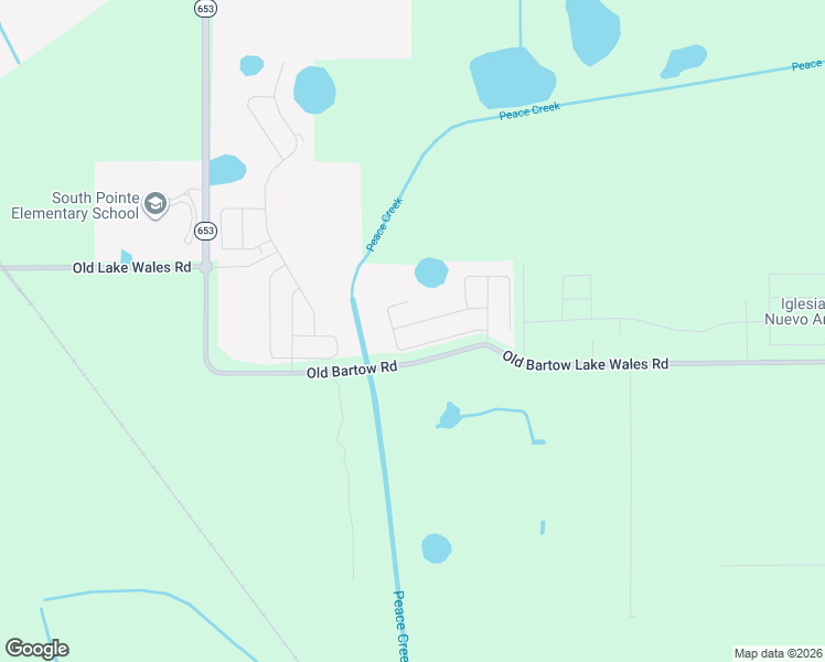 map of restaurants, bars, coffee shops, grocery stores, and more near 4422-4588 Old Bartow Lake Wales Road in Lake Wales