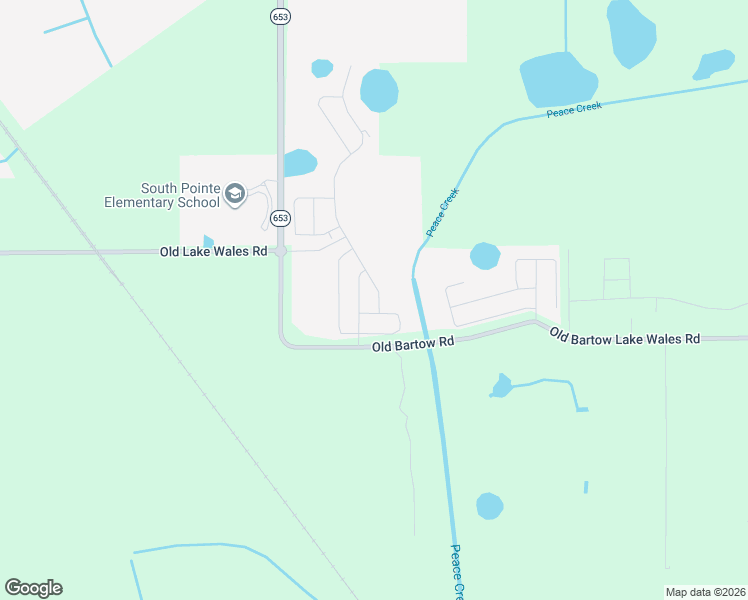 map of restaurants, bars, coffee shops, grocery stores, and more near 4676 Old Bartow Lake Wales Road in Lake Wales