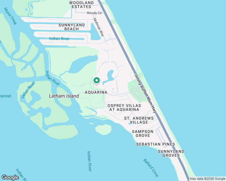 map of restaurants, bars, coffee shops, grocery stores, and more near 917 Aquarina Boulevard in Melbourne Beach