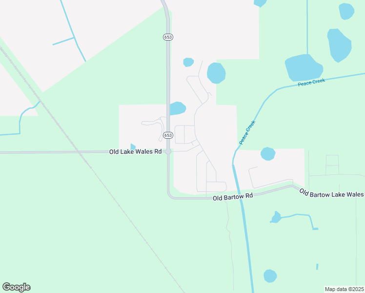 map of restaurants, bars, coffee shops, grocery stores, and more near State Highway 653 in Lake Wales