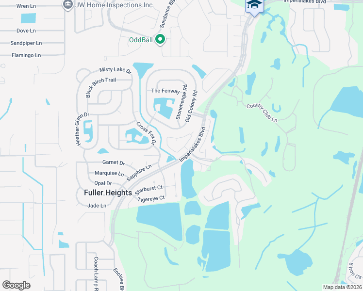 map of restaurants, bars, coffee shops, grocery stores, and more near 4228 Oak Loop in Mulberry