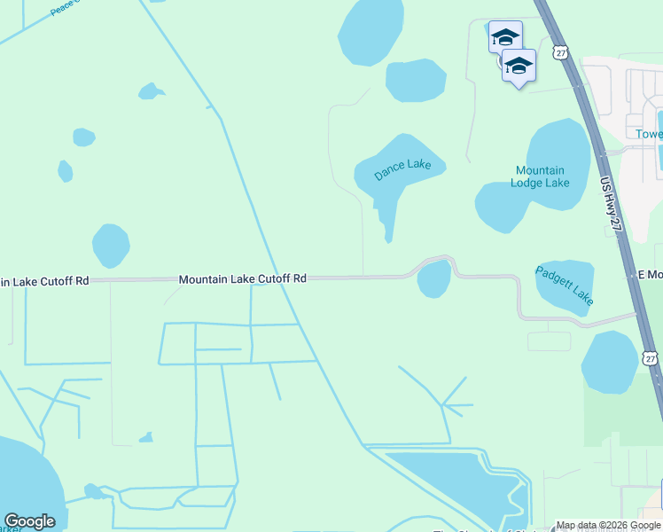 map of restaurants, bars, coffee shops, grocery stores, and more near 1918 Mountain Lake Cutoff Road in Lake Wales