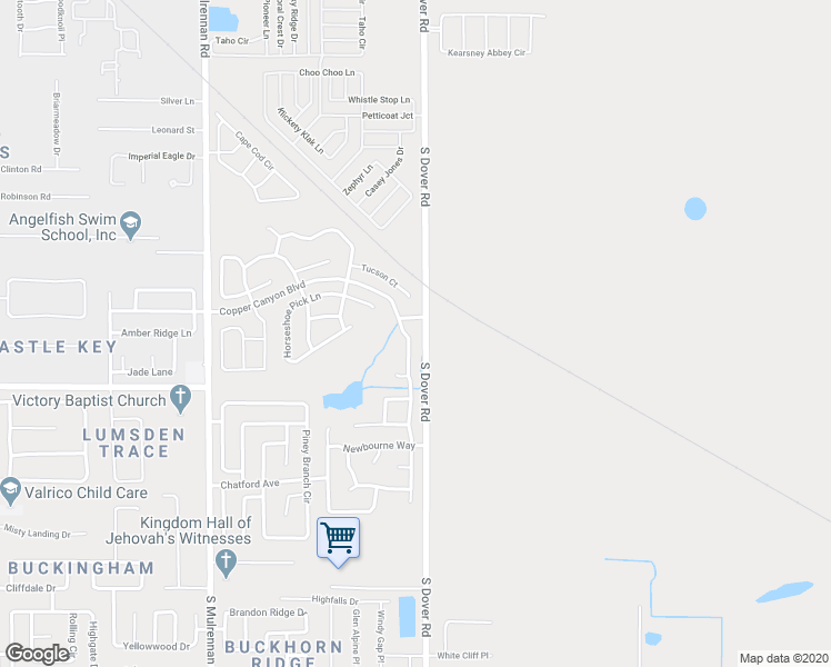 map of restaurants, bars, coffee shops, grocery stores, and more near 4706 Copper Canyon Boulevard in Valrico