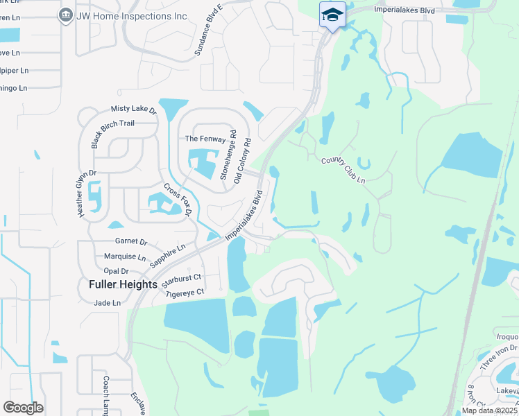 map of restaurants, bars, coffee shops, grocery stores, and more near 12 Oak Court in Mulberry