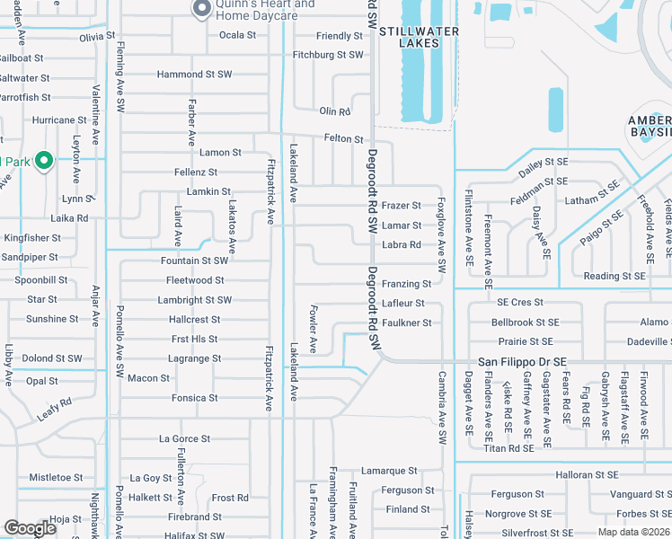 map of restaurants, bars, coffee shops, grocery stores, and more near 274 Haines Road Southwest in Palm Bay