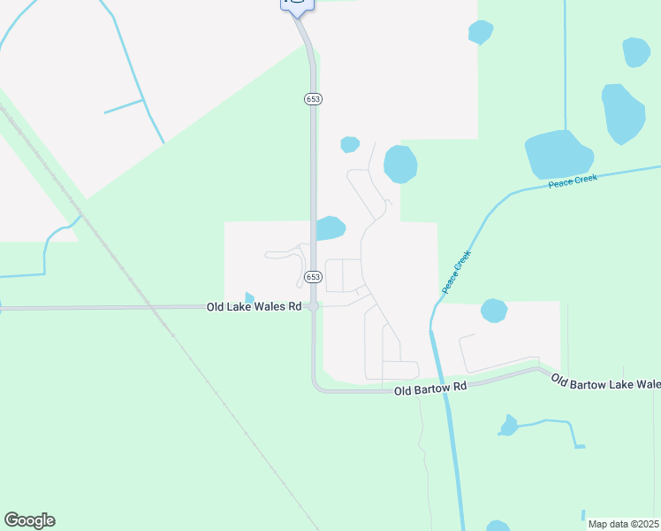 map of restaurants, bars, coffee shops, grocery stores, and more near State Highway 653 in Lake Wales