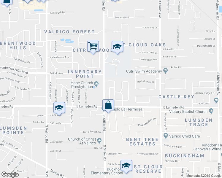 map of restaurants, bars, coffee shops, grocery stores, and more near 903 Silver Ridge Way in Valrico