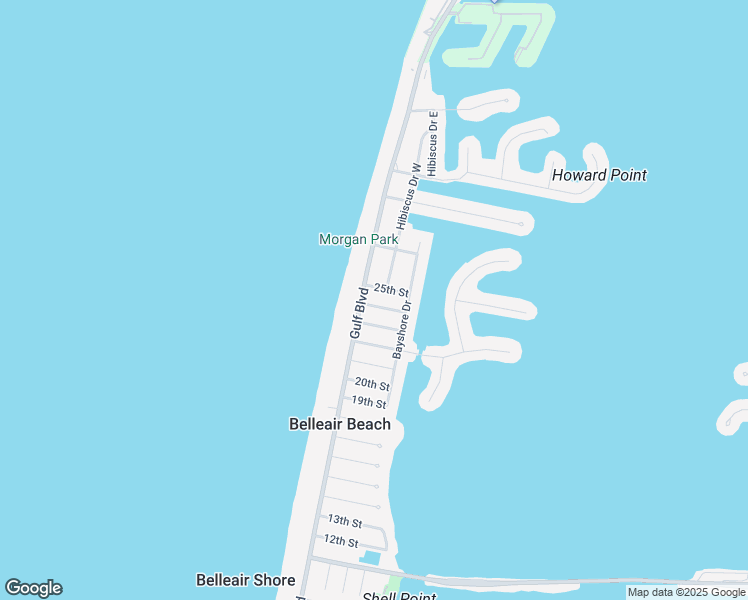 map of restaurants, bars, coffee shops, grocery stores, and more near 2501 County Road 699 in Belleair Beach