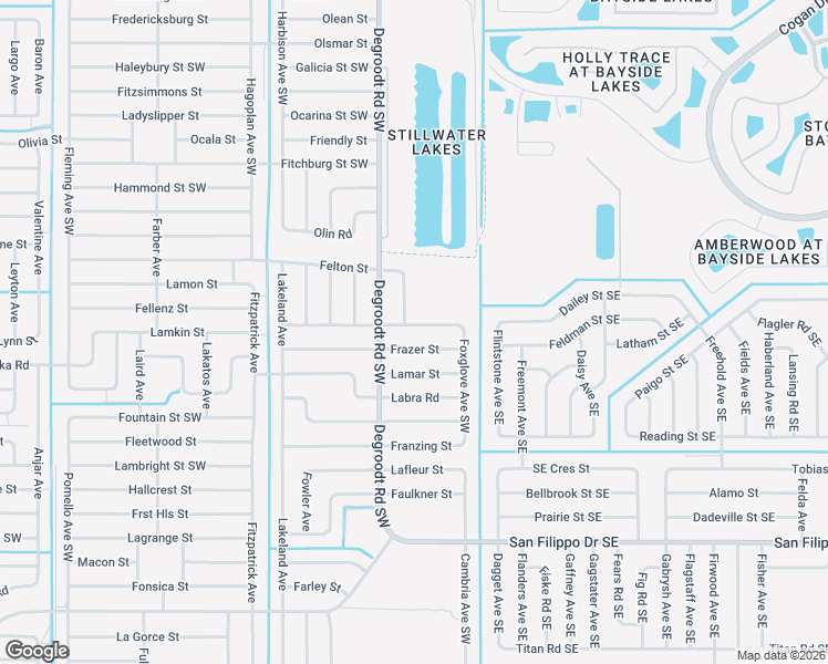 map of restaurants, bars, coffee shops, grocery stores, and more near 163 Frazer Street in Palm Bay