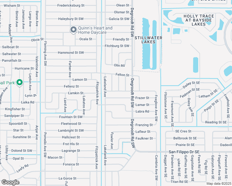 map of restaurants, bars, coffee shops, grocery stores, and more near 297 Frazer Street in Palm Bay