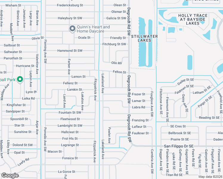 map of restaurants, bars, coffee shops, grocery stores, and more near 377 Frazer Street in Palm Bay