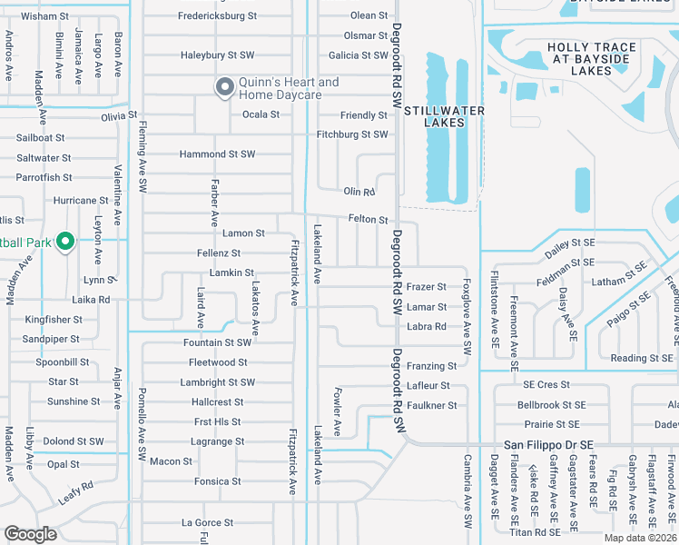 map of restaurants, bars, coffee shops, grocery stores, and more near 377 Frazer Street in Palm Bay