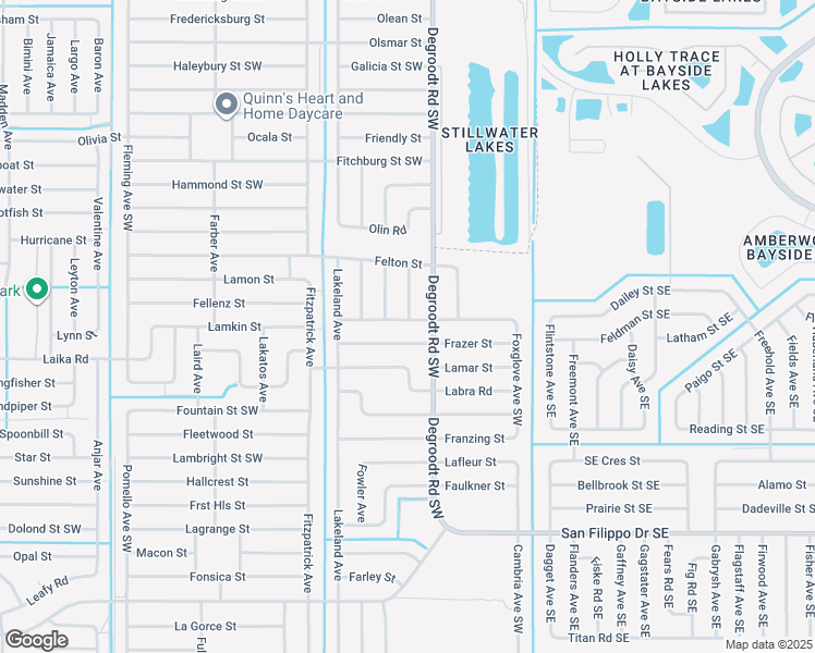 map of restaurants, bars, coffee shops, grocery stores, and more near 297 Frazer Street in Palm Bay