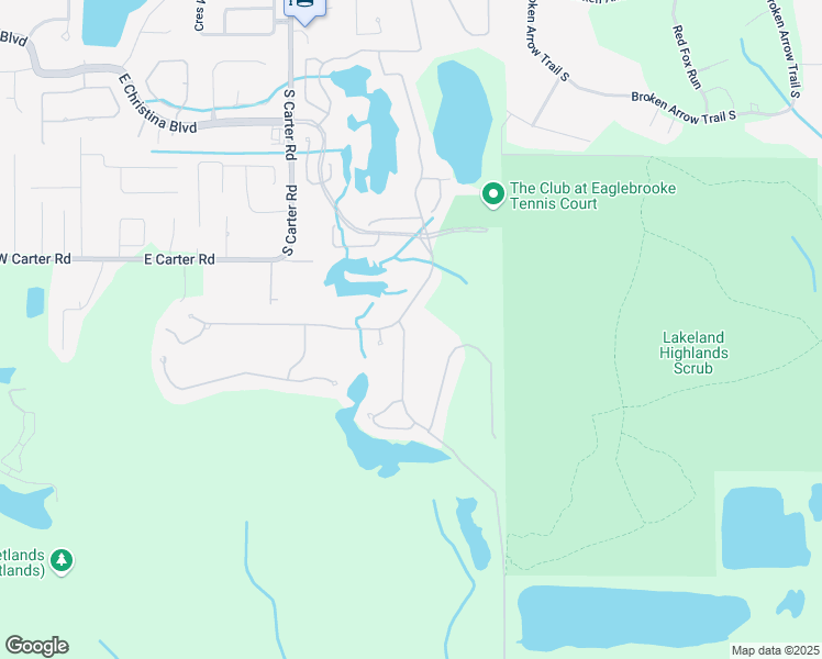 map of restaurants, bars, coffee shops, grocery stores, and more near 1275 Osprey Landing Drive in Lakeland