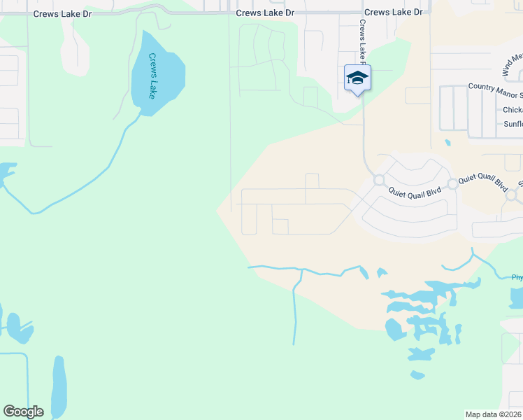 map of restaurants, bars, coffee shops, grocery stores, and more near 7350 Yarborough Lane in Lakeland