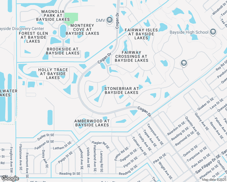 Map Of Palm Bay Florida