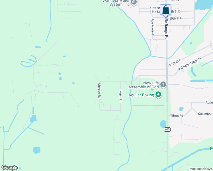 map of restaurants, bars, coffee shops, grocery stores, and more near 606 Morgan Road in Winter Haven