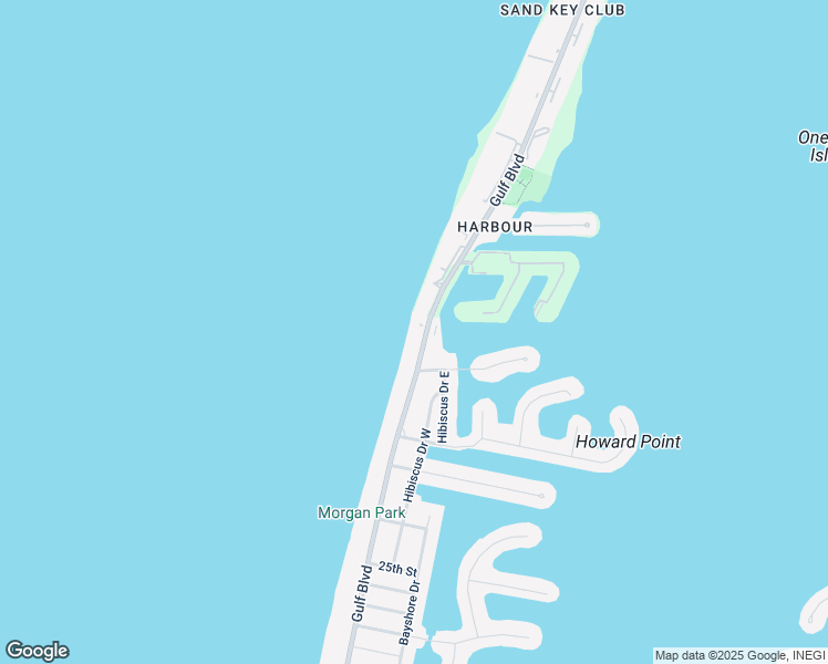 map of restaurants, bars, coffee shops, grocery stores, and more near 3500 Gulf Boulevard in Indian Rocks Beach