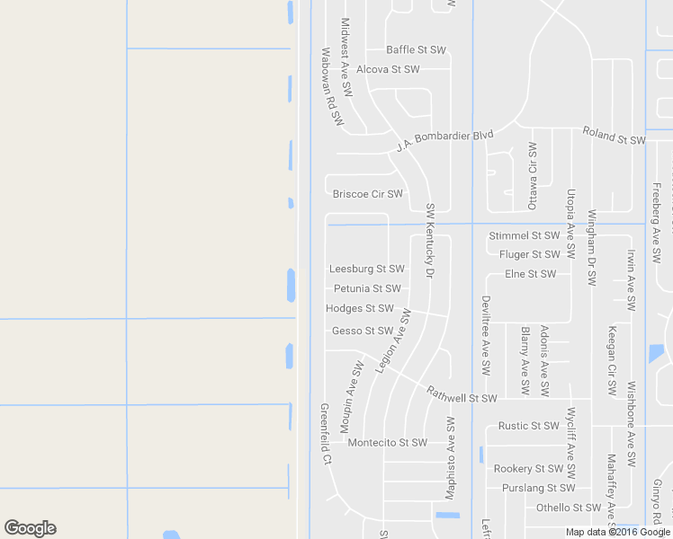map of restaurants, bars, coffee shops, grocery stores, and more near 1931 Leesburg Street Southwest in Melbourne