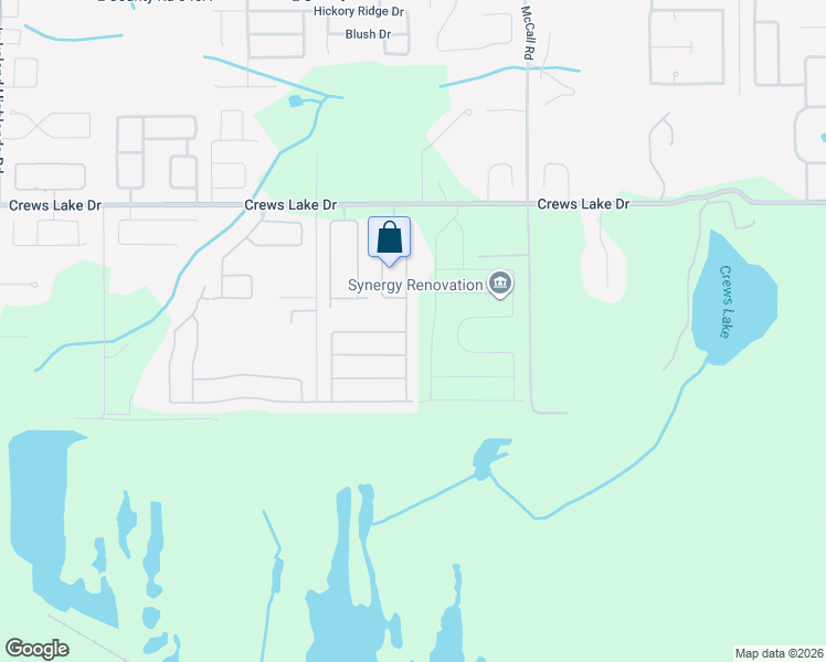 map of restaurants, bars, coffee shops, grocery stores, and more near 6824 HartsWorth Drive in Lakeland
