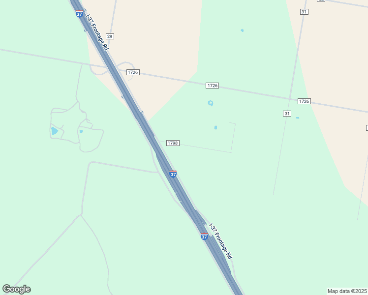map of restaurants, bars, coffee shops, grocery stores, and more near 16917 County Road 1798 in Odem