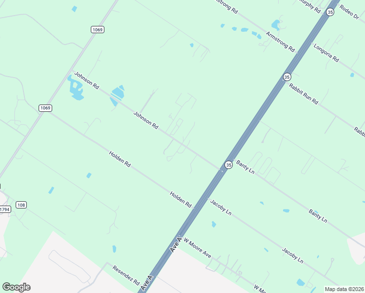 map of restaurants, bars, coffee shops, grocery stores, and more near 2567 Johnson Road in Aransas Pass